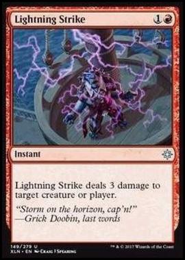 Lightning Strike - Colpo di Fulmine - [XLN] [NM] [Foil]