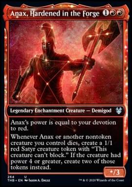Anax, Hardened in the Forge - Anax, Temprato nella Forgia - [XTHB] [NM] [Foil]