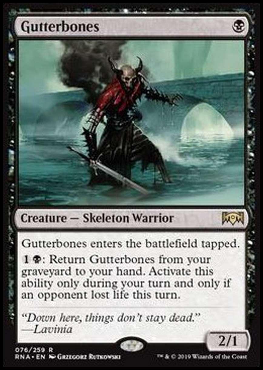 Gutterbones - Scheletro delle Fogne - [RNA] [NM] [Foil]