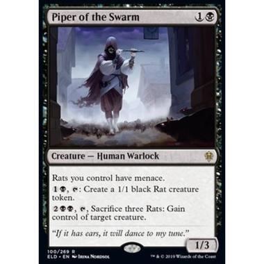 Piper of the Swarm - Piper of the Swarm - [ELD] [NM] [Foil]