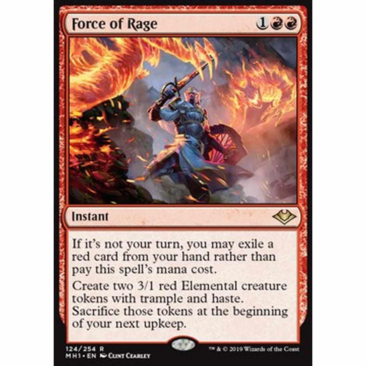 Force of Rage - Force of Rage - [MH1] [NM] [Foil]
