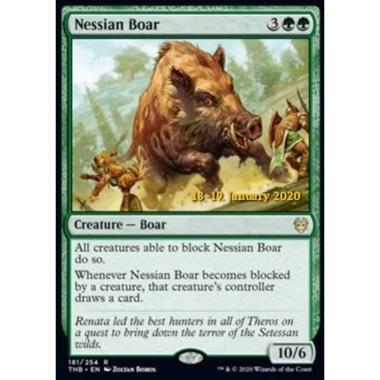 Nessian Boar (V.2) - Cinghiale Nessian (V.2) - [PTHB] [NM] [Foil]