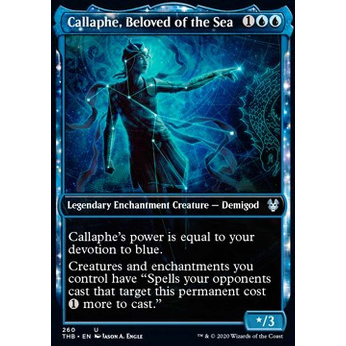Callaphe, Beloved of the Sea - Callafe, Amata del Mare - [XTHB] [NM] [Foil]