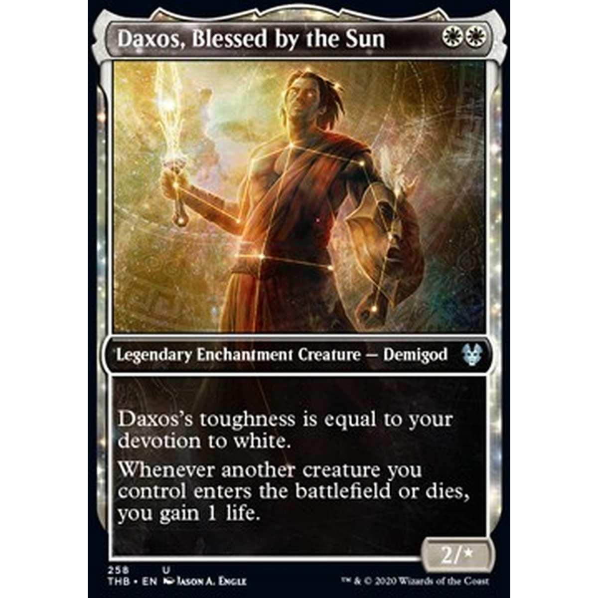 Daxos, Blessed by the Sun - Daxos, Benedetto dal Sole - [XTHB] [NM] [Foil]