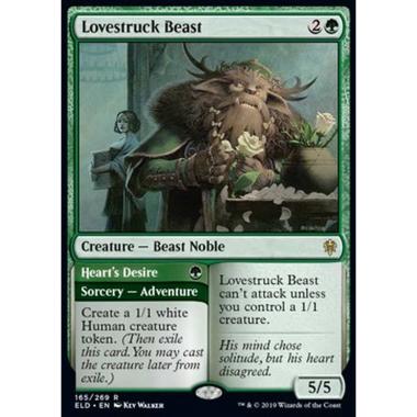 Lovestruck Beast // Heart's Desire - Lovestruck Beast // Heart's Desire - [ELD] [NM] [Foil]