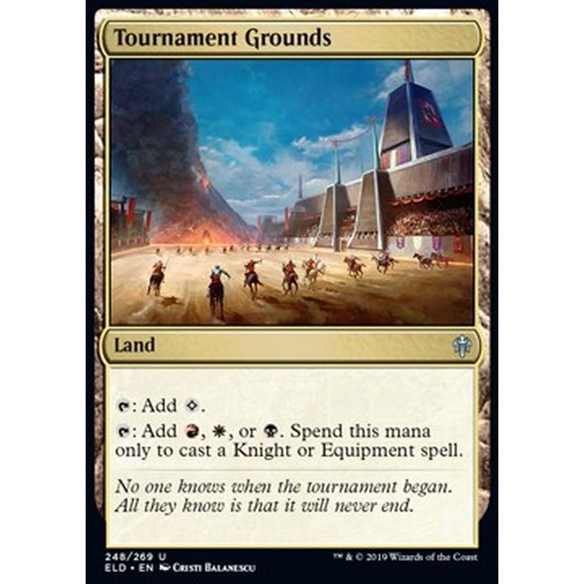 Tournament Grounds - Tournament Grounds - [ELD] [NM] [Foil]