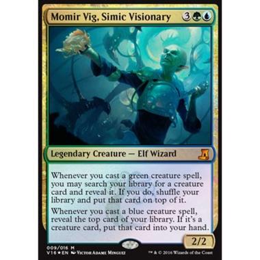 Momir Vig, Simic Visionary - Momir Vig, Simic Visionary - [V16] [NM] [Foil]