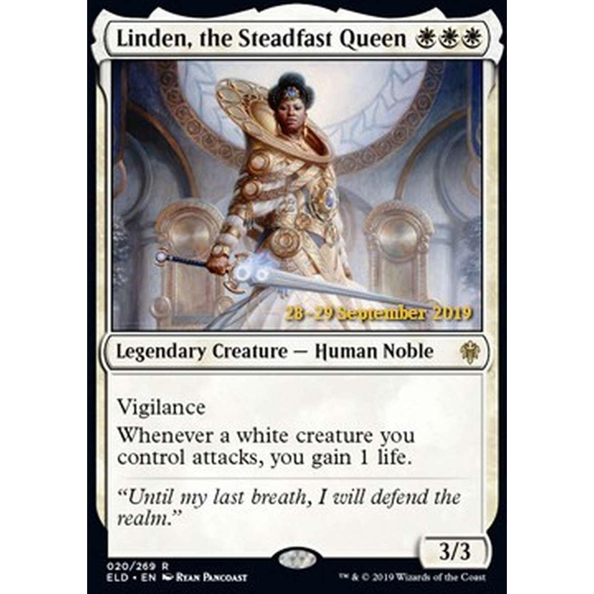 Linden, the Steadfast Queen (V.1) - Linden, la Regina Risoluta (V.1) - [PELD] [NM] [Foil]