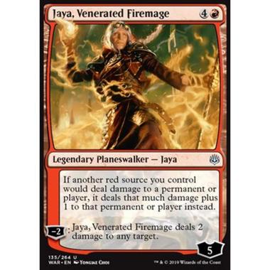 Jaya, Venerated Firemage - Jaya, Venerated Firemage - [WAR] [NM] [Foil]