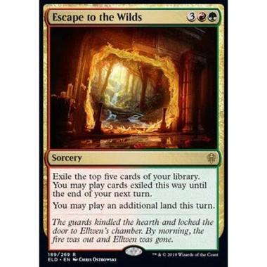 Escape to the Wilds - Fuga nelle Terre Selvagge - [ELD] [NM] [Foil]