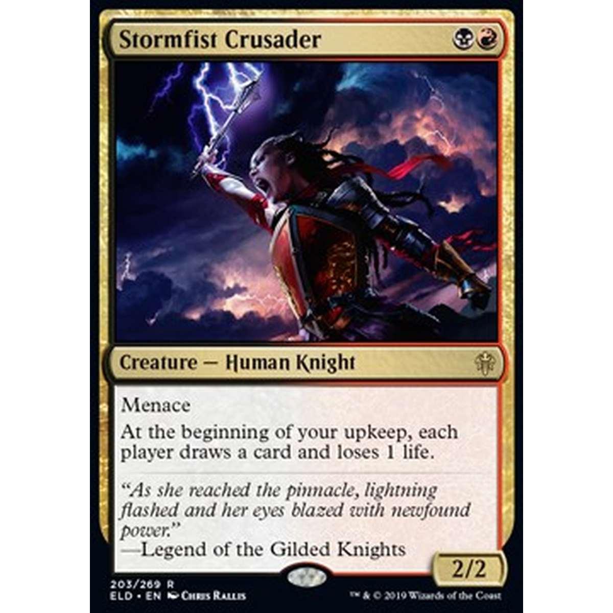 Stormfist Crusader - Crociata Pugnotempesta - [ELD] [NM] [Foil]