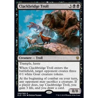 Clackbridge Troll - Troll di Ponteschiocco - [ELD] [NM] [Foil]