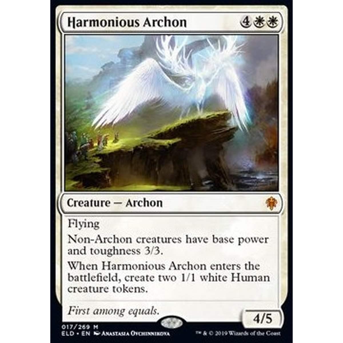 Harmonious Archon - Arconte Armonioso - [ELD] [NM]