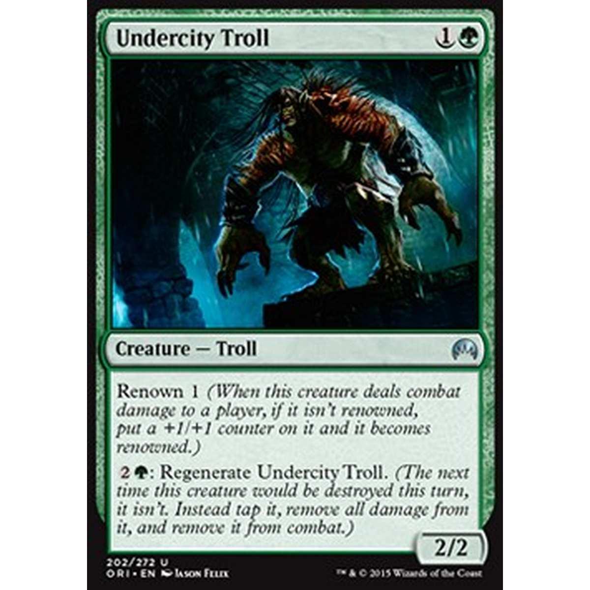 Undercity Troll - Troll della CittÃ Sepolta - [ORI] [NM]
