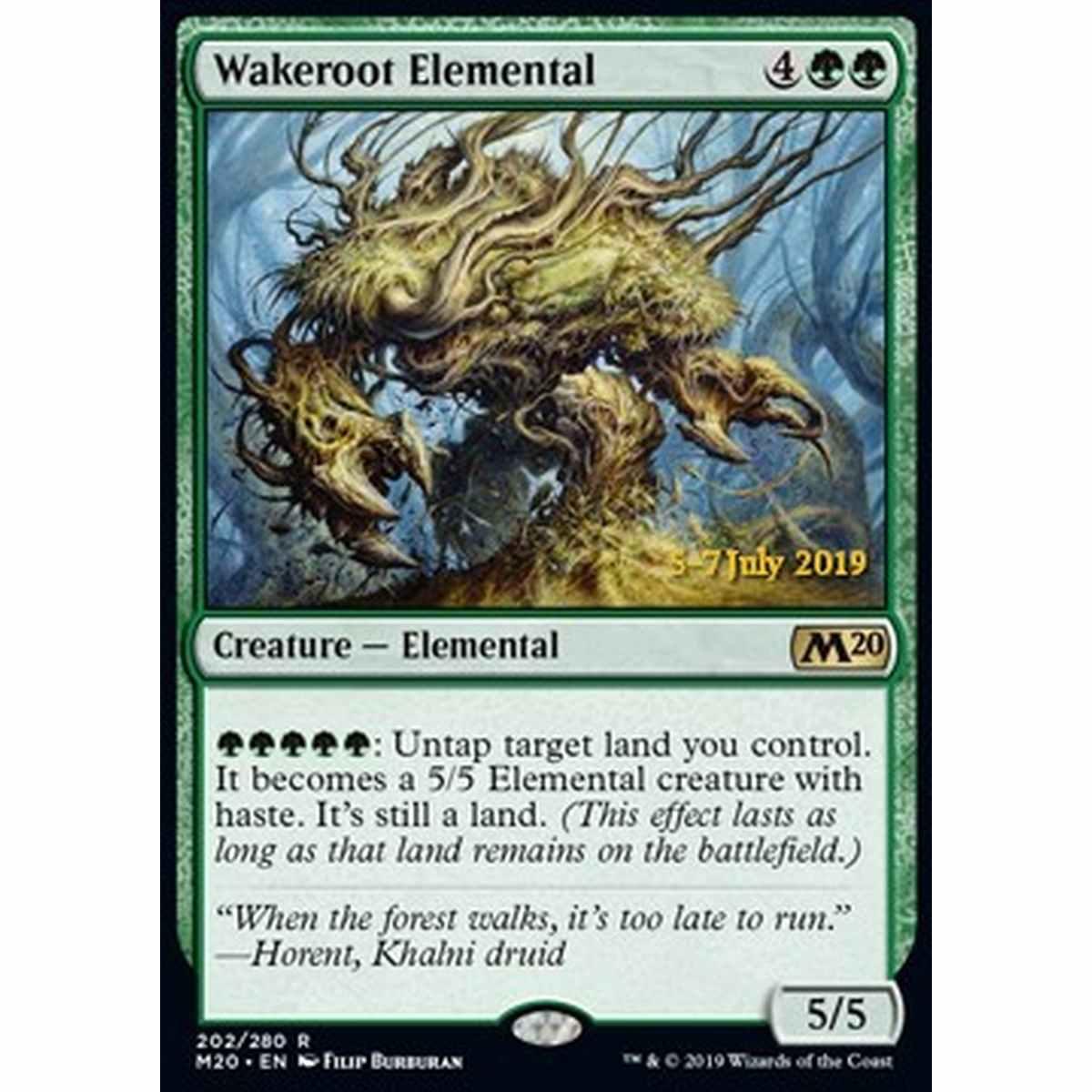 Wakeroot Elemental (V.2) - Elementale Risvegliaradici (V.2) - [XM20] [NM] [Foil]