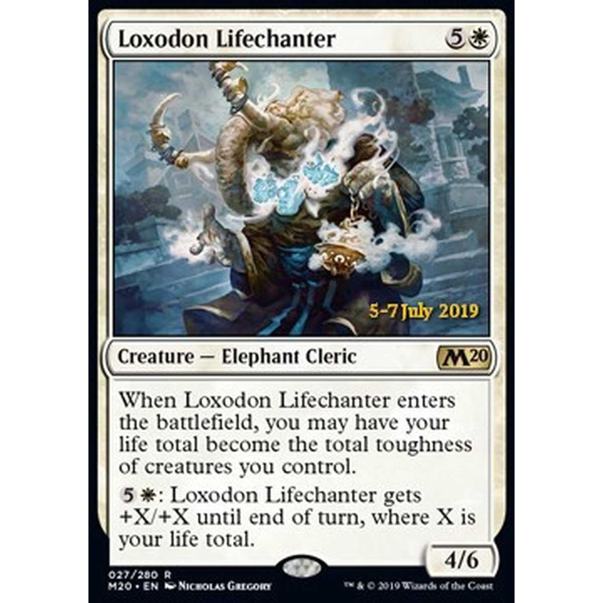 Loxodon Lifechanter (V.2) - Lossodonte Cantavita (V.2) - [XM20] [NM] [Foil]