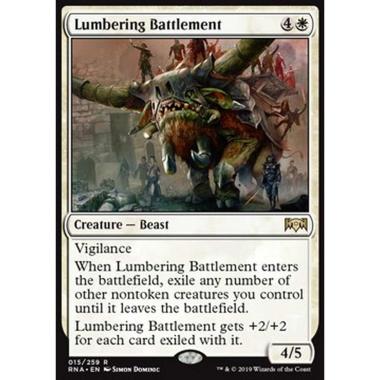 Lumbering Battlement - Lumbering Battlement - [RNA] [NM] [Foil]