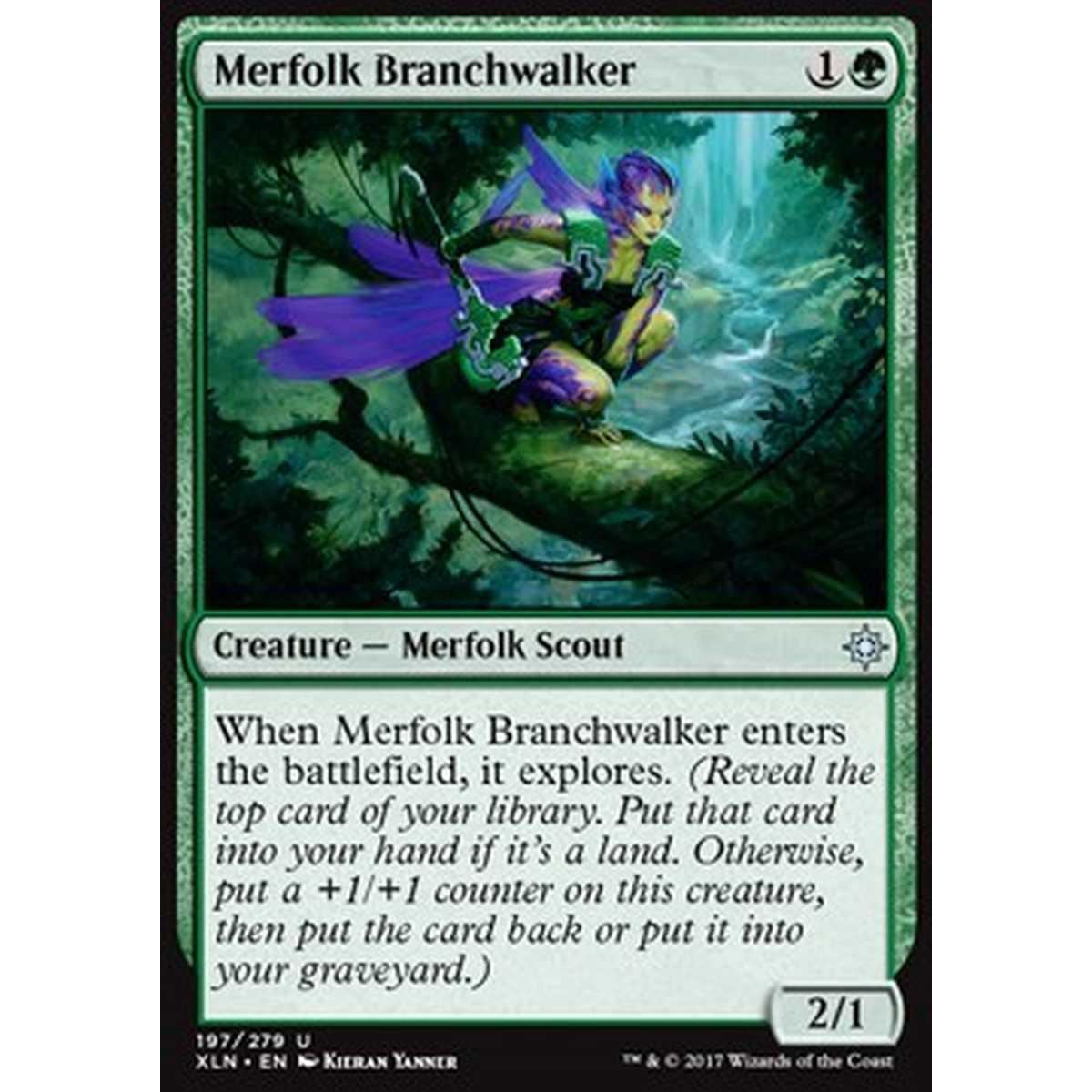 Merfolk Branchwalker - Merfolk Branchwalker - [XLN] [NM] [Foil]