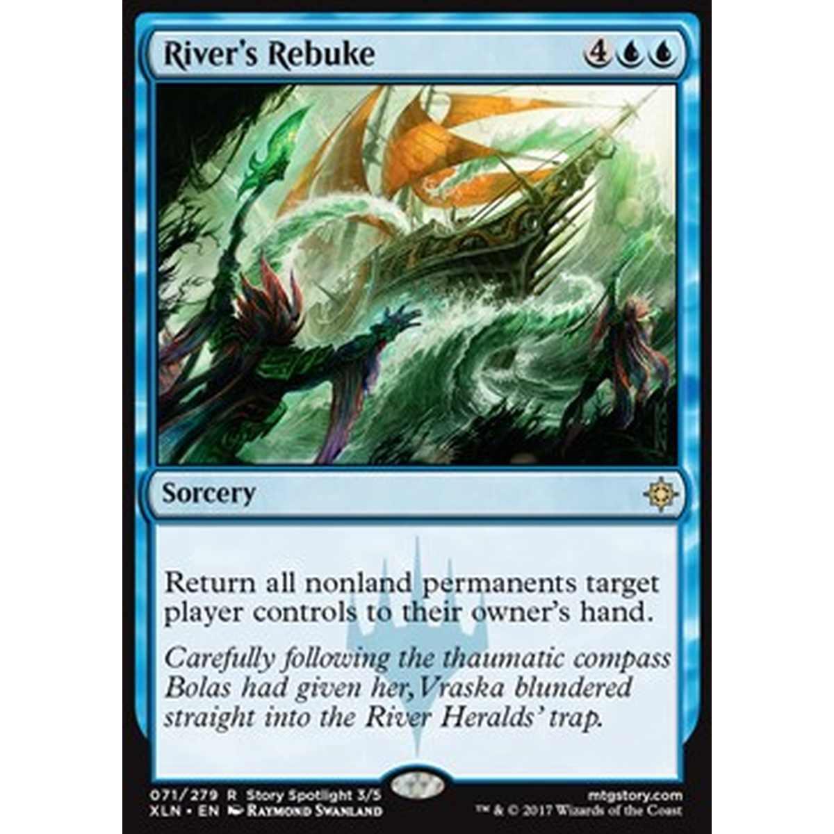 River's Rebuke - River's Rebuke - [XLN] [EX] [Foil]