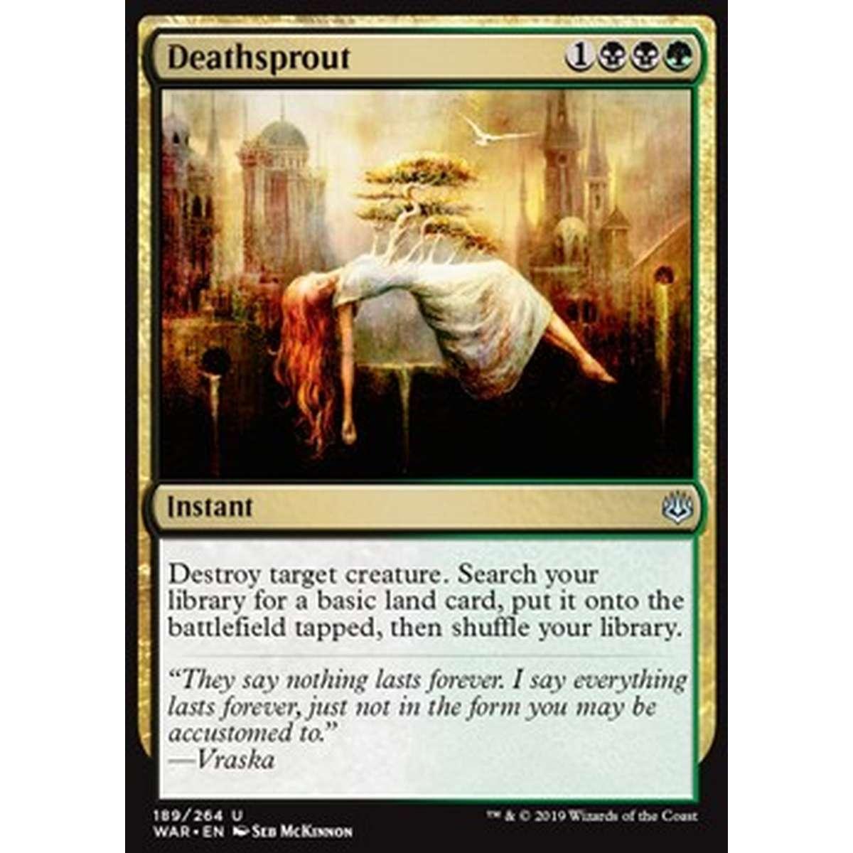Deathsprout - Germinazione Mortale - [WAR] [NM] [Foil]