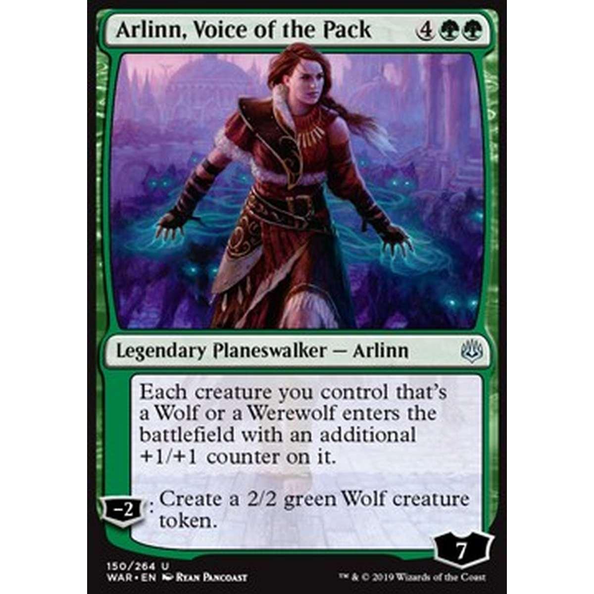 Arlinn, Voice of the Pack - Arlinn, Voce del Branco - [WAR] [NM] [Foil]