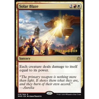 Solar Blaze - Vampata Solare - [XWAR] [NM] [Foil]