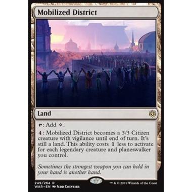 Mobilized District - Distretto Mobilitato - [WAR] [NM] [Foil]