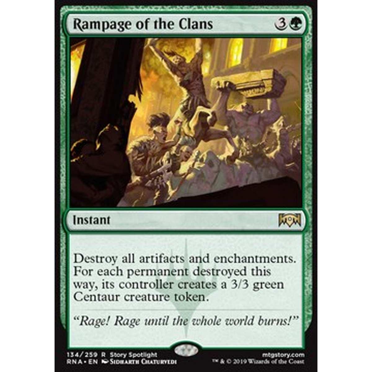 Rampage of the Clans - Furia dei Clan - [RNA] [NM] [Foil]