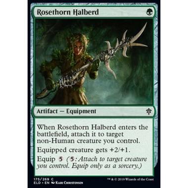 Rosethorn Halberd - Alabarda di Rosaspino - [ELD] [NM]