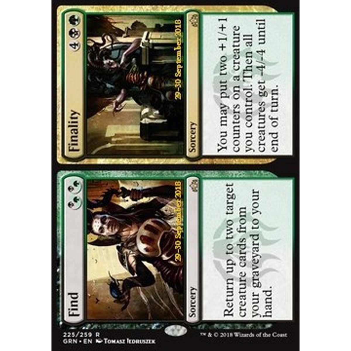 Find // Finality - Trovare // Troncare - [XGRN] [NM] [Foil]