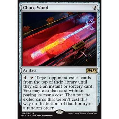 Chaos Wand - Bacchetta del Caos - [M19] [NM] [Foil]