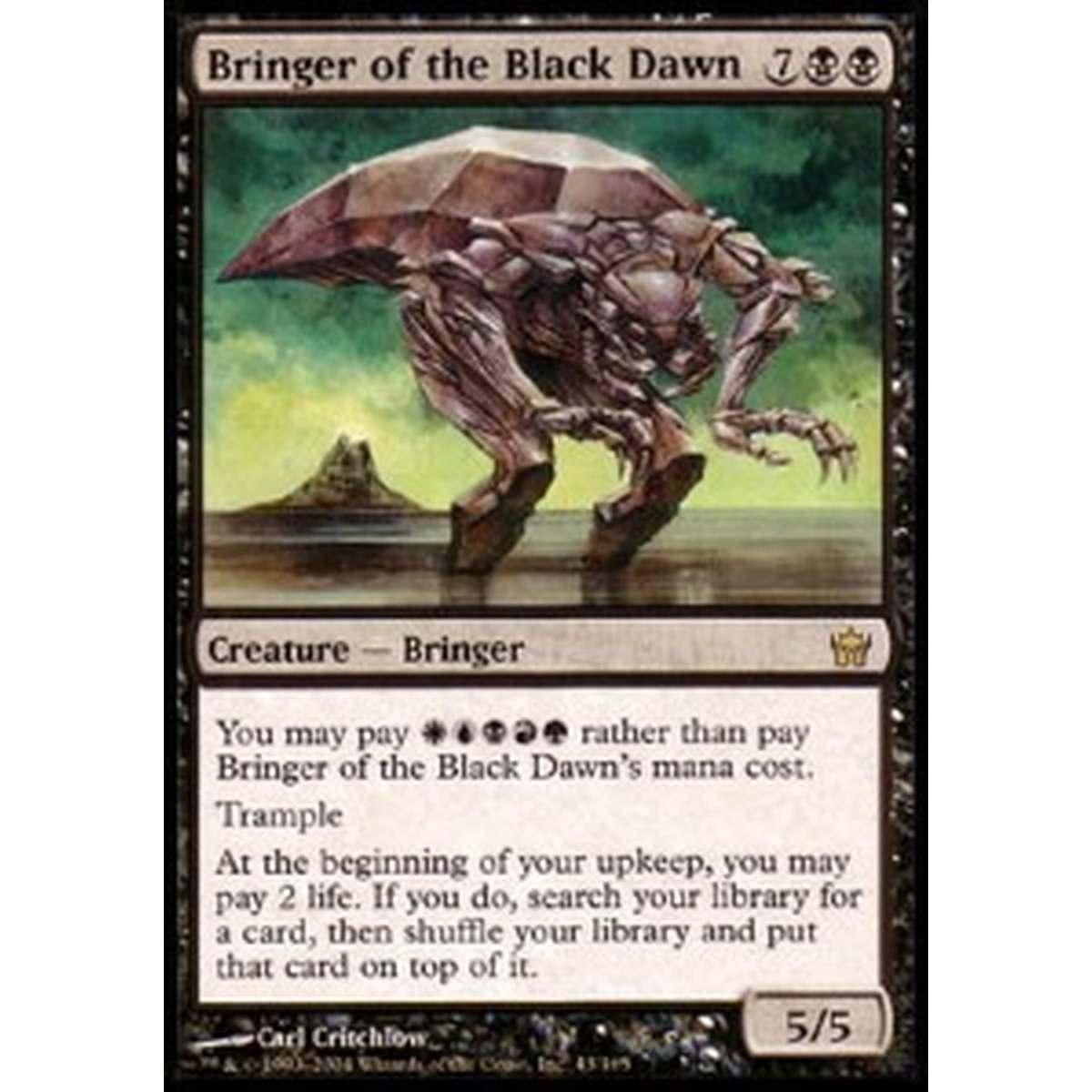 Bringer of the Black Dawn - Portatore dell'Alba Nera - [5DN] [GD]