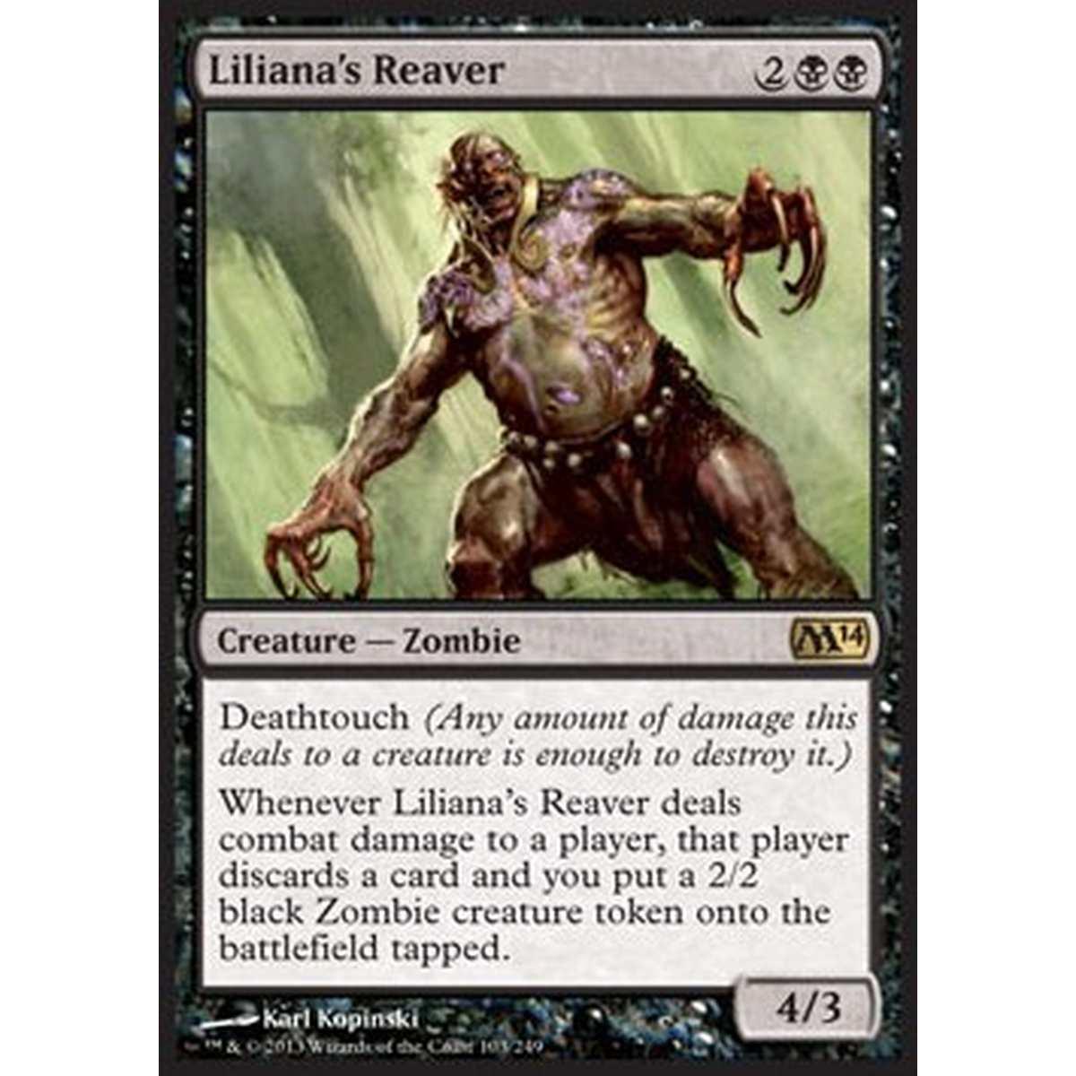Liliana's Reaver - Razziatore di Liliana - [M14] [EX]