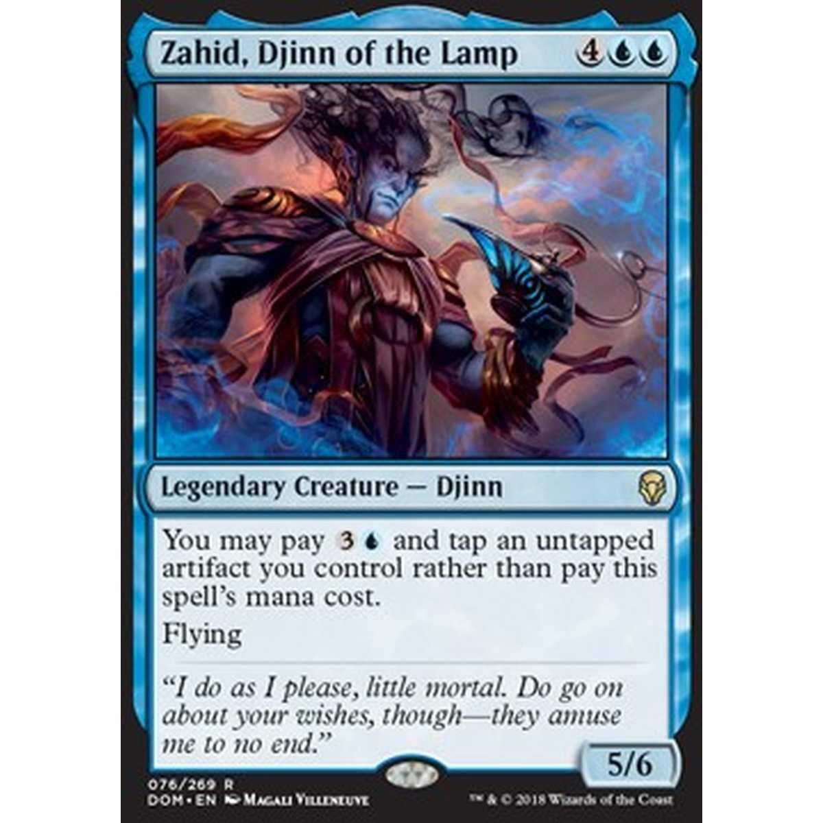 Zahid, Djinn of the Lamp - Zahid, Genio della Lampada - [DOM] [NM] [Foil]
