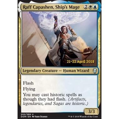 Raff Capashen, Ship's Mage - Raff Capashen, Mago di Bordo - [PDOM] [NM] [Foil]