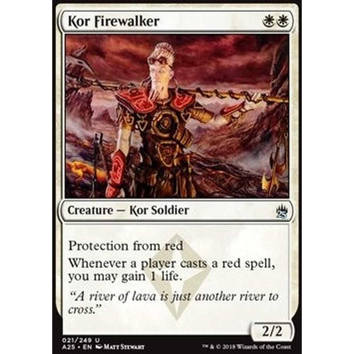 Kor Firewalker - Kor Firewalker - [A25] [NM] [Foil]