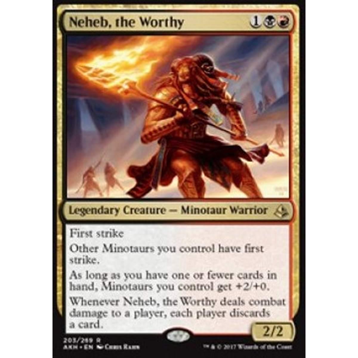 Neheb, the Worthy - Neheb, the Worthy - [AKH] [NM] [Foil]