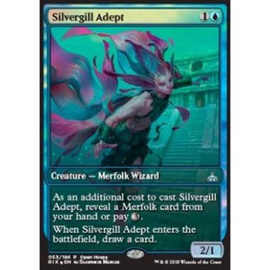 Silvergill Adept - Esperto della Branchiargentata - [OH] [NM] [Foil]