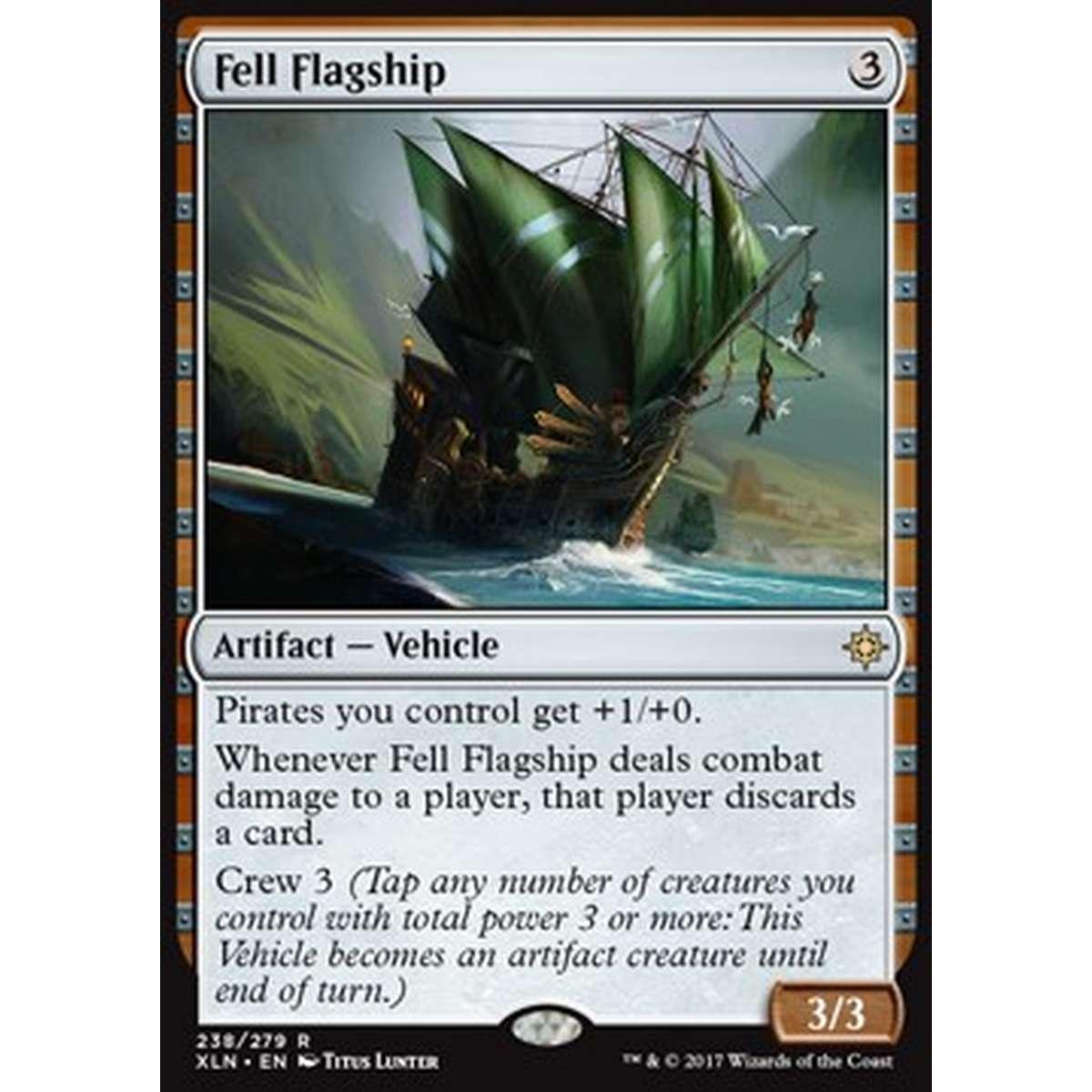 Fell Flagship - Fell Flagship - [XLN] [NM] [Foil]