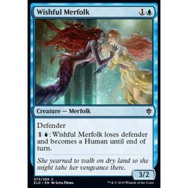 Wishful Merfolk - Tritona Desiderosa - [ELD] [NM]