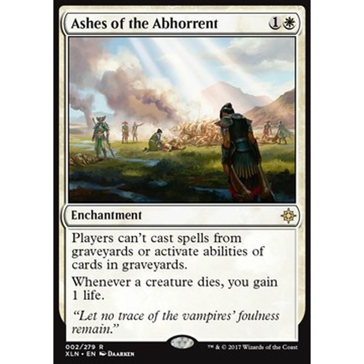 Ashes of the Abhorrent - Ceneri dei Ripugnanti - [XLN] [NM] [Foil]
