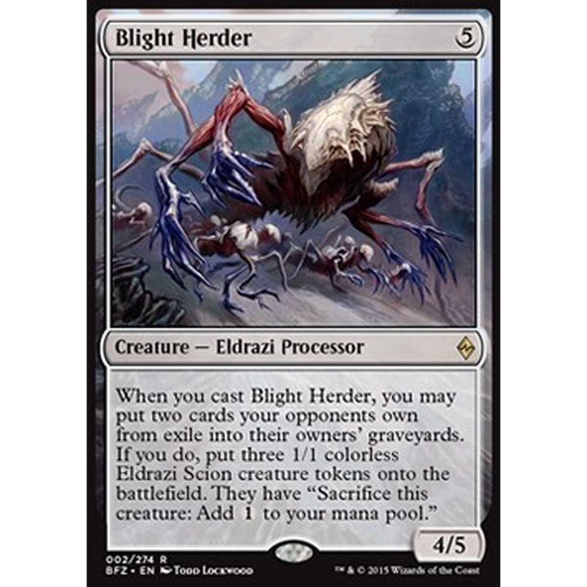Blight Herder - Blight Herder - [BFZ] [NM] [Foil]