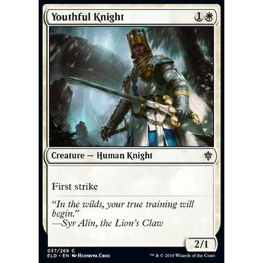 Youthful Knight - Cavaliere Giovane - [ELD] [NM]