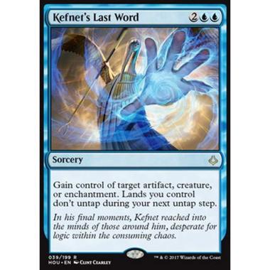Kefnet's Last Word - Ultima Parola di Kefnet - [HOU] [NM] [Foil]