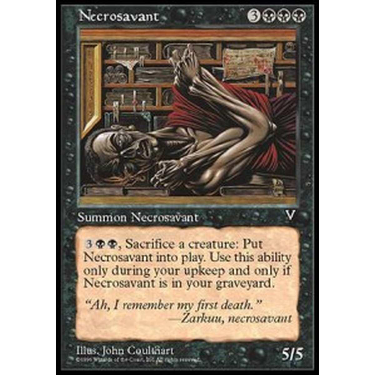 Necrosavant - Esperto di Necromanzia - [VIS] [EX]