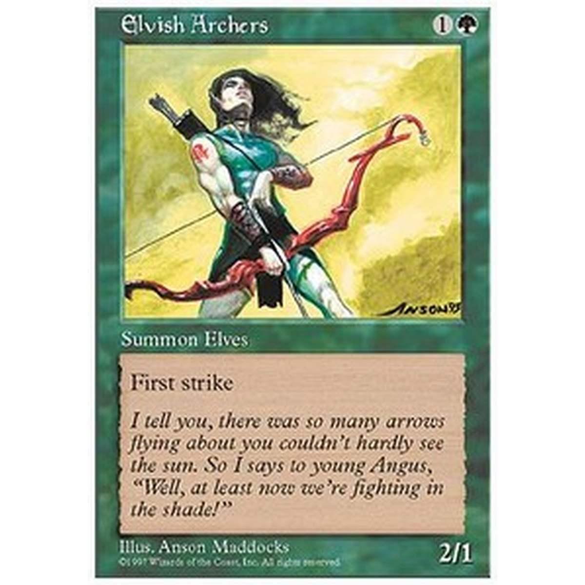 Elvish Archers - Elvish Archers - [5ED] [EX]