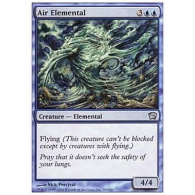 Air Elemental - Air Elemental - [9ED] [EX] [Foil]