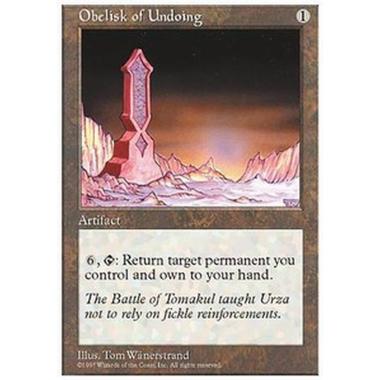 Obelisk of Undoing - Obelisk of Undoing - [5ED] [EX]