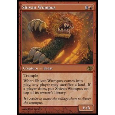 Shivan Wumpus - Wumpus di Shiv - [PLC] [EX] [Foil]