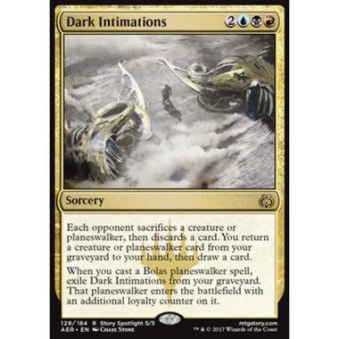 Dark Intimations - Oscuri Segnali - [AER] [NM] [Foil]